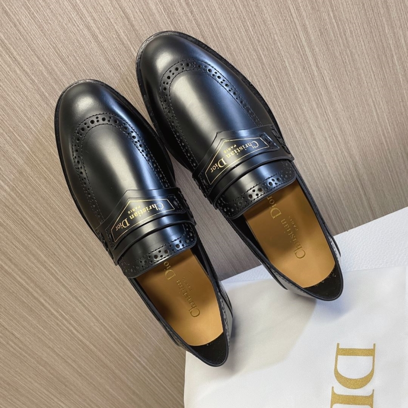 ch**an D*or leather shoes
